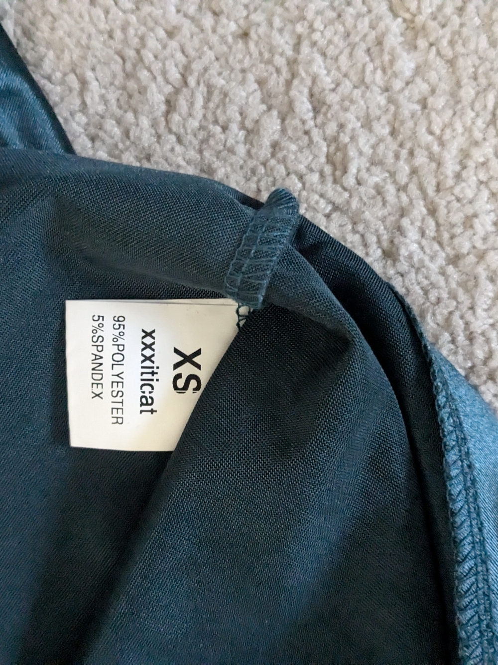 Emerald Green Satin Slip Midi Dress - Brand - Picture 2 of 3